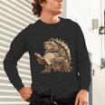 Alligator Snapping Turtle Reading A Book Unisex Long Sleeve T-Shirt Alligator Snapping Turtle Reading A Book Unisex Long Sleeve T-Shirt