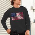 America US Flag Books Library Reading For Book Lover Reader Unisex Long Sleeve T-Shirt