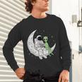 Astronaut Reading Book To Alien Moon Space Book Lover Men Unisex Long Sleeve T-Shirt Astronaut Reading Book To Alien Moon Space Book Lover Men Unisex Long Sleeve T-Shirt