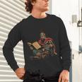 Attila The Hun Reading A Book Unisex Long Sleeve T-Shirt