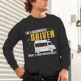 Awesome Bookmobile Driver What's Your Superpower Book Wagon Unisex Long Sleeve T-Shirt