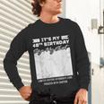 Birthday It's My 40th Birthday Guest Book Birthday Party Unisex Long Sleeve T-Shirt Birthday It's My 40th Birthday Guest Book Birthday Party Unisex Long Sleeve T-Shirt