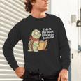 This Is My Book Character Costume Turtle Kids Reading Unisex Long Sleeve T-Shirt This Is My Book Character Costume Turtle Kids Reading Unisex Long Sleeve T-Shirt