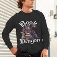 Book Dragon Book Lover Bookworm Book Reader Librarian Unisex Long Sleeve T-Shirt Book Dragon Book Lover Bookworm Book Reader Librarian Unisex Long Sleeve T-Shirt