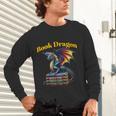 Book Dragon Mark Minson's Books Unisex Long Sleeve T-Shirt