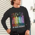 Book Flower Radicalized By Basic Decency Feminist Lgbt Unisex Long Sleeve T-Shirt