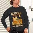 Book Lover Moth Mothman Book Club Reading Into Shadows Unisex Long Sleeve T-Shirt Book Lover Moth Mothman Book Club Reading Into Shadows Unisex Long Sleeve T-Shirt
