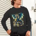 Book Lover Reading Fantasy Dragon Unisex Long Sleeve T-Shirt