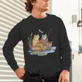 Book Shirt Frog Toad Fishing Vintage Book Frog Unisex Long Sleeve T-Shirt Book Shirt Frog Toad Fishing Vintage Book Frog Unisex Long Sleeve T-Shirt