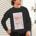 Books Flowers Art Flower Stack Pastel Feminine Unisex Long Sleeve T-Shirt