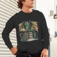 Bookworm Dragons Reading Book Dragons And Books Unisex Long Sleeve T-Shirt