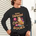 Cat Shirts For Women Book Lover Shirt Cats And Books Unisex Long Sleeve T-Shirt Cat Shirts For Women Book Lover Shirt Cats And Books Unisex Long Sleeve T-Shirt