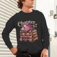 Chapter 67 Floral Book Stack Unisex Long Sleeve T-Shirt Chapter 67 Floral Book Stack Unisex Long Sleeve T-Shirt