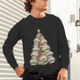 Christmas Book Tree Teacher Book Lover Xmas Librarian Unisex Long Sleeve T-Shirt Christmas Book Tree Teacher Book Lover Xmas Librarian Unisex Long Sleeve T-Shirt