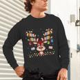 Christmas Librarian Reindeer Matching Book Lover Unisex Long Sleeve T-Shirt Christmas Librarian Reindeer Matching Book Lover Unisex Long Sleeve T-Shirt