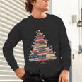 Christmas Tree Book Bookworm Unisex Long Sleeve T-Shirt