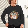 I Closed My Book To Be Here Fall Pumpkin Unisex Long Sleeve T-Shirt