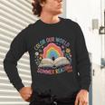 Color Our World Summer Reading 2025 Rainbow Art Book Unisex Long Sleeve T-Shirt Color Our World Summer Reading 2025 Rainbow Art Book Unisex Long Sleeve T-Shirt