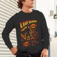 Comic Book Superhero Fall Season Leaf Blower Unisex Long Sleeve T-Shirt