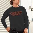 Constant Reader Fan Of Horror Suspense Books Bibliophile Unisex Long Sleeve T-Shirt Constant Reader Fan Of Horror Suspense Books Bibliophile Unisex Long Sleeve T-Shirt