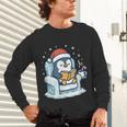 Cute Christmas Penguin Reading Book Cozy Winter Holiday Art Unisex Long Sleeve T-Shirt Cute Christmas Penguin Reading Book Cozy Winter Holiday Art Unisex Long Sleeve T-Shirt