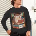 Cute Hedgehog Book Nerd Unisex Long Sleeve T-Shirt Cute Hedgehog Book Nerd Unisex Long Sleeve T-Shirt