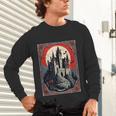 Dracula's Castle Book Cover Illustration Unisex Long Sleeve T-Shirt