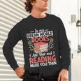In My Dream World Books Are Free And Reading Make You Unisex Long Sleeve T-Shirt In My Dream World Books Are Free And Reading Make You Unisex Long Sleeve T-Shirt