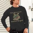 Easily Distracted By Books And Dragons Graphic Unisex Long Sleeve T-Shirt