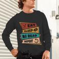 Eat Sleep Read Repeat Reading Books Reader Bookworm Unisex Long Sleeve T-Shirt Eat Sleep Read Repeat Reading Books Reader Bookworm Unisex Long Sleeve T-Shirt