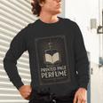 Printed Page Perfume Book Lover Saying Unisex Long Sleeve T-Shirt