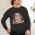 Fall Colors s I Love Fall s Books & Pumpkins Unisex Long Sleeve T-Shirt Fall Colors s I Love Fall s Books & Pumpkins Unisex Long Sleeve T-Shirt