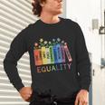 Floral Book Equality Human Rights Social Justice Peace Love Unisex Long Sleeve T-Shirt Floral Book Equality Human Rights Social Justice Peace Love Unisex Long Sleeve T-Shirt