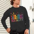 Floral Flower Book Equality Human Rights Women's Rights Unisex Long Sleeve T-Shirt