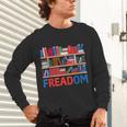 Freadom To Read Book Lover Reading Freedom Unisex Long Sleeve T-Shirt Freadom To Read Book Lover Reading Freedom Unisex Long Sleeve T-Shirt