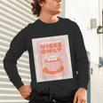 Fun Cool Cute Introvert Cat Character Quote Tea Cup For Men Women Unisex Long Sleeve T-Shirt