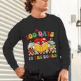 Groovy 100 Days In The Books Reading 100th Day Of School Unisex Long Sleeve T-Shirt