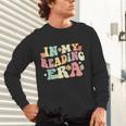 Groovy In My Reading Era Read Book Reader Reading Unisex Long Sleeve T-Shirt