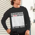 Guestbook 7th Birthday 7 Year Old Born 2018 Bday Unisex Long Sleeve T-Shirt