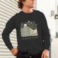I'm Booked Tonight Cozy Floral Book Lover Graphic Unisex Long Sleeve T-Shirt