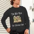 I'm Not Old Women Shirt Vintage Chic Floral Book Unisex Long Sleeve T-Shirt