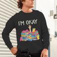 I'm Okay Book Reader Book Nerd Book Reading Lover Unisex Long Sleeve T-Shirt I'm Okay Book Reader Book Nerd Book Reading Lover Unisex Long Sleeve T-Shirt
