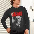 Kafka Franz Portrait Books And Literature Unisex Long Sleeve T-Shirt