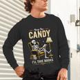Keep The Candy I'Ll Take Books Halloween Unisex Long Sleeve T-Shirt Keep The Candy I'Ll Take Books Halloween Unisex Long Sleeve T-Shirt