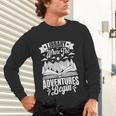 Library Where The Adventures Begin Librarian Book Readers Unisex Long Sleeve T-Shirt Library Where The Adventures Begin Librarian Book Readers Unisex Long Sleeve T-Shirt
