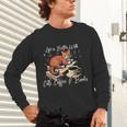 Life Is Better With Cats Coffee And Books Unisex Long Sleeve T-Shirt Life Is Better With Cats Coffee And Books Unisex Long Sleeve T-Shirt