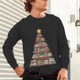 Literary Book Tree Bookish Shelf Art For Avid Readers Unisex Long Sleeve T-Shirt