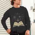 Mystic Astral Lunar Celestial Witch Spell Book Unisex Long Sleeve T-Shirt