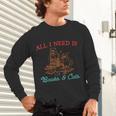All I Need Is Books & Cats Cozy Unisex Long Sleeve T-Shirt All I Need Is Books & Cats Cozy Unisex Long Sleeve T-Shirt