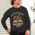 A New Chapter Begins Retired 2026 Floral Book Butterfly Tee Unisex Long Sleeve T-Shirt A New Chapter Begins Retired 2026 Floral Book Butterfly Tee Unisex Long Sleeve T-Shirt
